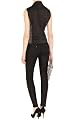 Coated Black Jean