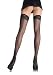 Plus Size Backseam Stockings (One Size Plus , Black)