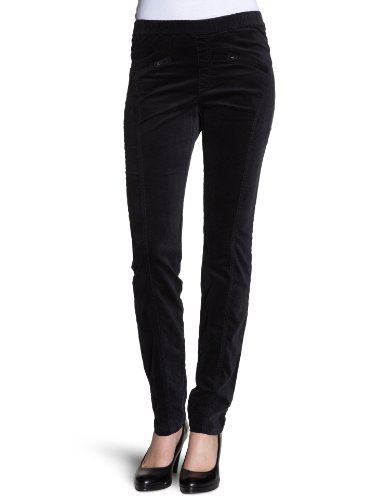 Jackpot Damen Hose/ Lang Normaler Bund, A37836005 Casia11, Gr. 38/32 (M), Schwarz (schwarz Preisvergleich