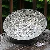 NOVICA Eggshell mosaic centerpiece, 'Collapsed Peak'