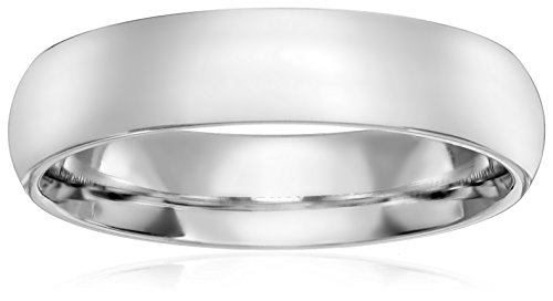 Standard Comfort Fit 14K Gold Wedding Band, 5mm