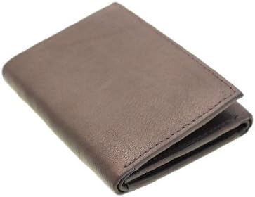 Men's Mid Grade Genuine Leather Slim Trifold Wallet