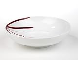 IMAGE OF Mikasa Pure Red Individual Pasta Bowl