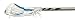 STX XEN Women's Complete Lacrosse Stick (White Head with Blue Overmold)
