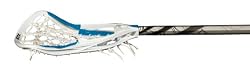 STX XEN Women's Complete Lacrosse Stick (White Head with Blue Overmold)