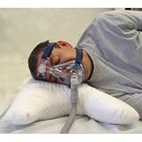 SleePap Pillow 4 H - Special Pillow for CPAP Users (White) (4 H x 20 W x 26 D) Includes pillowcase