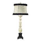 La Place Parisian Table Lamp with Ruffle Shade