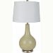 ORE 6202BE Ceramic Gourd-Shaped Table Lamp in Beige
