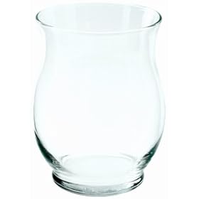 Anchor Hocking 5-Inch Bulb Vase/25-Ounce Hurricane Centerpiece, 12-Pack