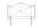 Birlea Antiga 4ft6 Cream Metal Headboard