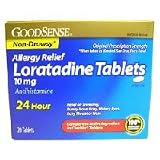 Loratadine 24 Hour Allergy Relief Tablets, 10 mg - 20 Tablets