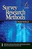 Survey Research Methods (Applied Social Research Methods) [Paperback]