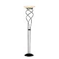Torch Lamp- Rusted Gold/ Amber