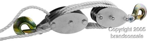 2000 LB Capacity Rope Hoist