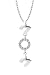 10k White Gold Mom Diamond Pendant (.07 cttw, H-I Color, I2-I3 Clarity), 18"