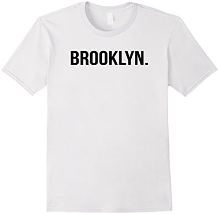Men's Brooklyn New York NYC Street Wear T-Shirt XL White
