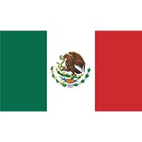 Flag Wall Decals - Flag of Mexico - 12 inch Removable Graphic