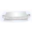 14K White Gold Diamond Bangle Bracelet - 1.50 Ct.