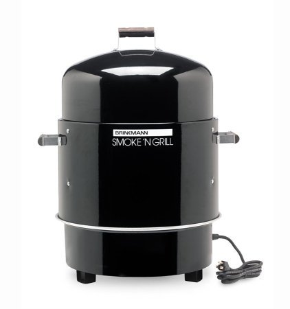 Brinkmann 810-5290-4 Smoke'N Grill Electric Smoker and Grill, Black