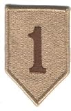 1st Infantry Division Desert Patch