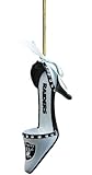 Oakland Raiders Official NFL 3 inch x 1.5 inch Team Shoe Ornament