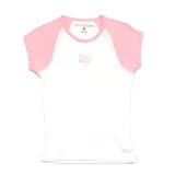 Antigua University of Kansas Girl's Pink Mini Star Short Sleeve Tee