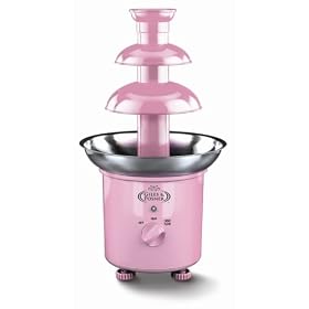 Party Table Chocolate Fountain - Pink