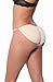 Butt Booty Enhancer Booster Padded Brief Panty - S - Beige