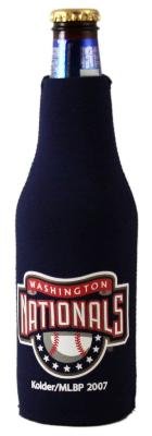 WASHINGTON NATIONALS BOTTLE SUIT KOOZIE COOLER COOZIE