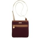 Michael Michael Kors Kempton Large Nylon Crossbody Bordeaux