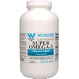 Super Omega 3, Molecularly Distilled Pharmaceutical Grade EPA 300mg. DHA 200mg. - 270 Softgels #5442