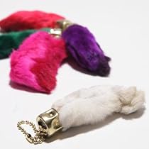 Rabbit Foot Keychain