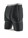 Hip Pads | Butt Pads - Seirus Innovation Super Padded Shorts,Black,Small/Medium
