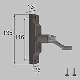 LIXIL メンテナンス部品 オペレーターハンドル[FNMB026]