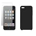 MaryCom Silikon Case Weichschale H�lle Tasche f�r Apple iPhone 4G in Schwarz 8GB, 16GB, 32GB, 64GB + Gratis Displayschutzfolie / Silicon G4