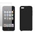 MaryCom Silikon Case Weichschale Hülle Tasche für Apple iPhone 4G in Schwarz 8GB, 16GB, 32GB, 64GB + Gratis Displayschutzfolie / Silicon G4