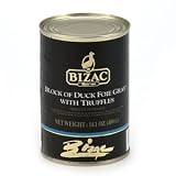 Block of Duck Foie Gras - Liver - (3% Truffles) 14.1 oz (Only $9.95 Overnight Shipping!)