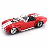Diecast 124 Scale 1965 Shelby Cobra 427 SC Blower RedWhite