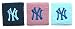 Thick Solid Color Embroidery Wristband - NewYork Yangkees Logo (price for SINGLE PIECE)