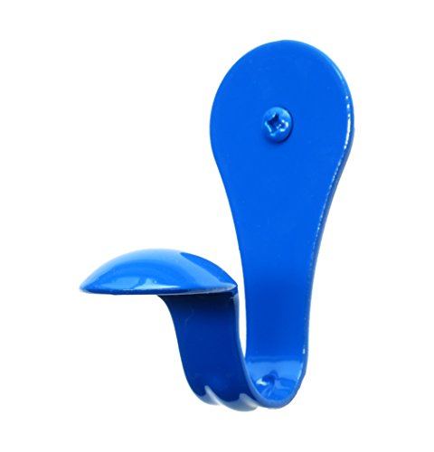 SmartHook ColorZ Garment Friendly Single Coat Hook Ensign Blue