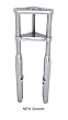 14 Over Chrome Billet 41mm Smooth Tree Front End - Frontiercycle (Free U.S. Shipping)