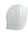 Lot of 24 (2 Dozen) Professional Disposable White Paper Chef Hats