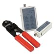 Network Cable Tester with RJ-45 Crimping Tool