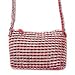 Soda pop-top cosmetics shoulder bag, 'Lush Pink' Image