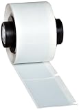Brady PTL-20-486 TLS 2200 and TLS PC Link 2 Width x 1 Height, B-486 Ultra Aggressive Metallized Polyester, Matte Finish Silver BradyBondz Label (100 per Roll)