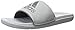 adidas Performance Men's Voloomix M Slide Sandal,Clear Onix Grey/Dark Grey/Clear Onix Grey,10 M US