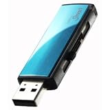 アイ・オー・データ｜I-O DATA USB 2.0/1.1対応 フラッシュメモリー「ToteBag Smart」2GB ターコイズブルー TB-AT2G/B