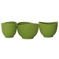 iSi Flexible Silicone Mixing Bowls 3-pc. Set - Wasabi