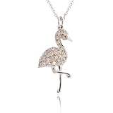 M&L Fine Jewelry Diamond Flamingo Pendant (.31ct)