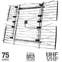 Channel Master 4228HD Long-Range Outdoor Rooftop HDTV Antenna